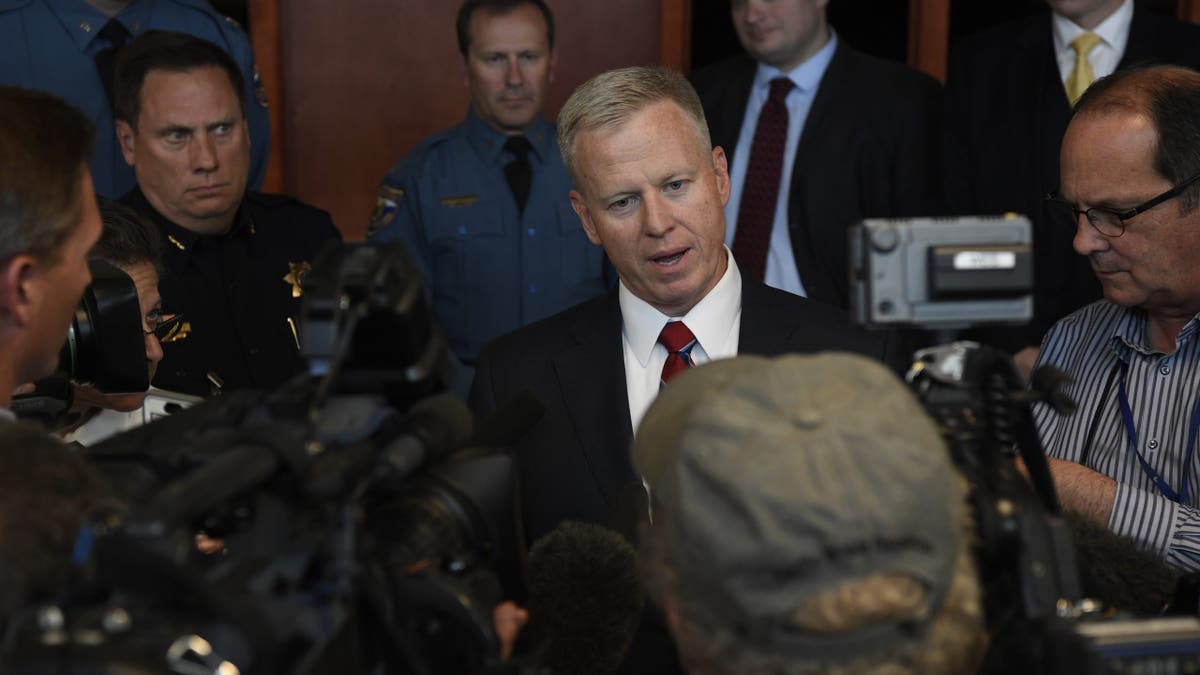 Colorado DA George Brauchler in court