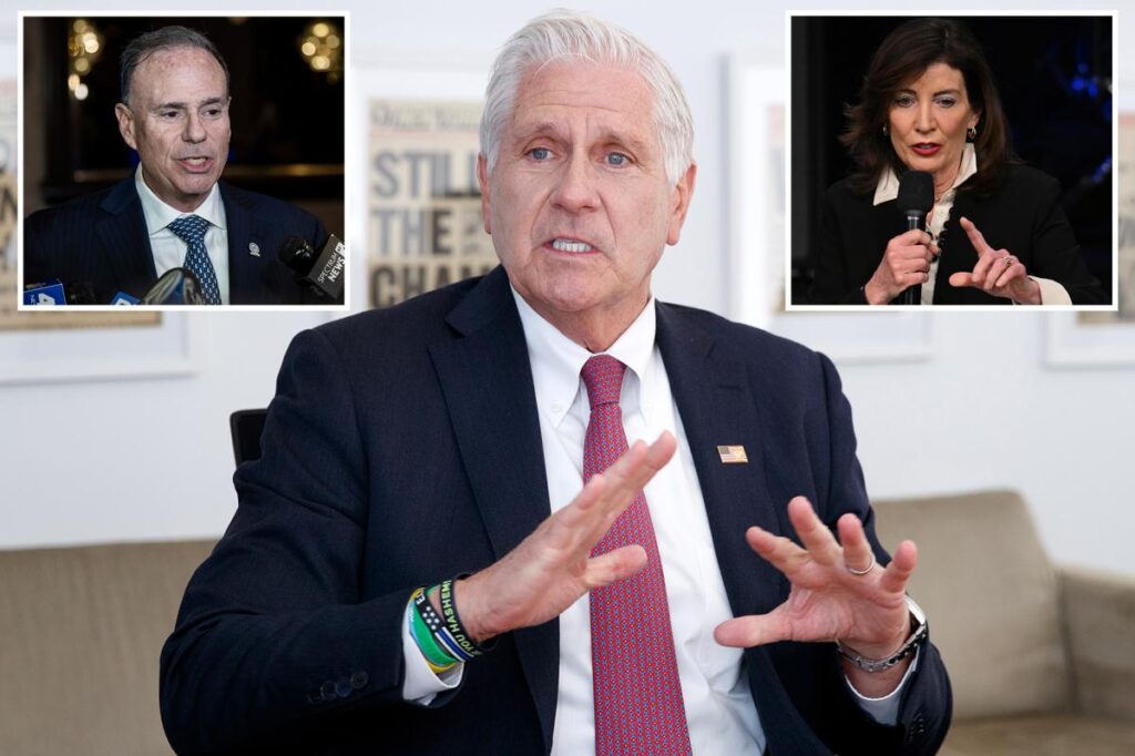 NY GOP gov hopeful eyes lawsuit as state Dems poised to strip him of millions in matching campaign funds NY GOP gov hopeful eyes lawsuit as state Dems poised to strip him of millions in matching campaign funds