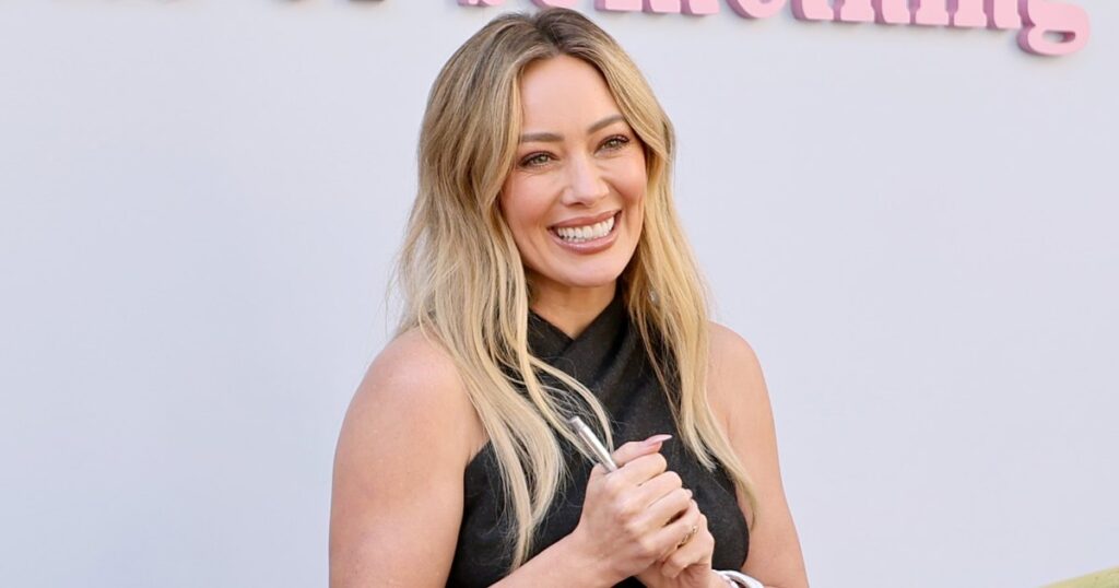 Hilary Duff’s Effortless Cool-Girl Waves Are Due to a  Blowout Texture Spray (on Amazon!)