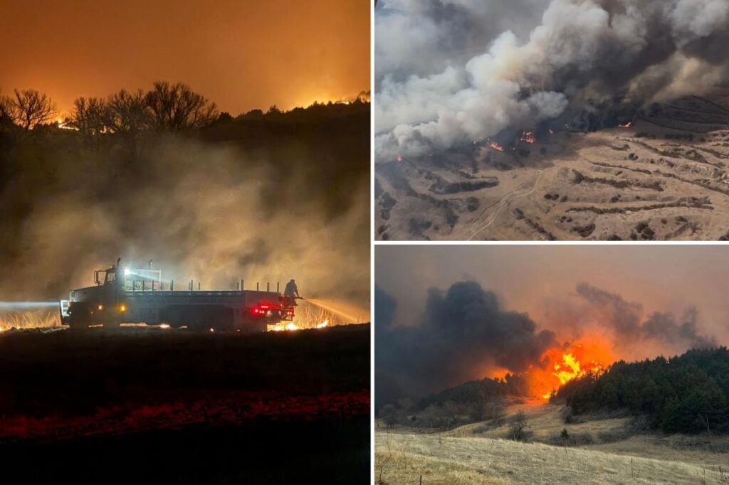 One dead as largest wildfire in Nebraska history blazes over 640K acres across state