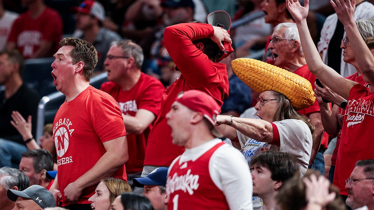 Nebraska Cornhuskers fans react