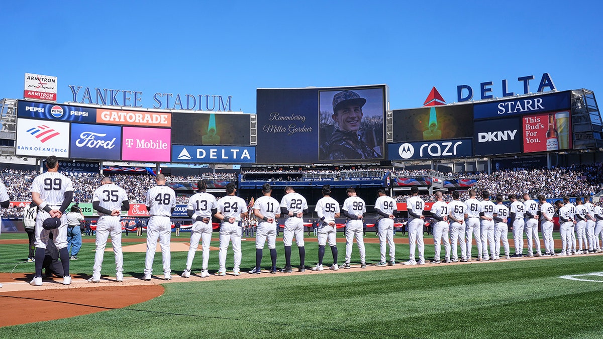 Yankees honor Miller Gardner