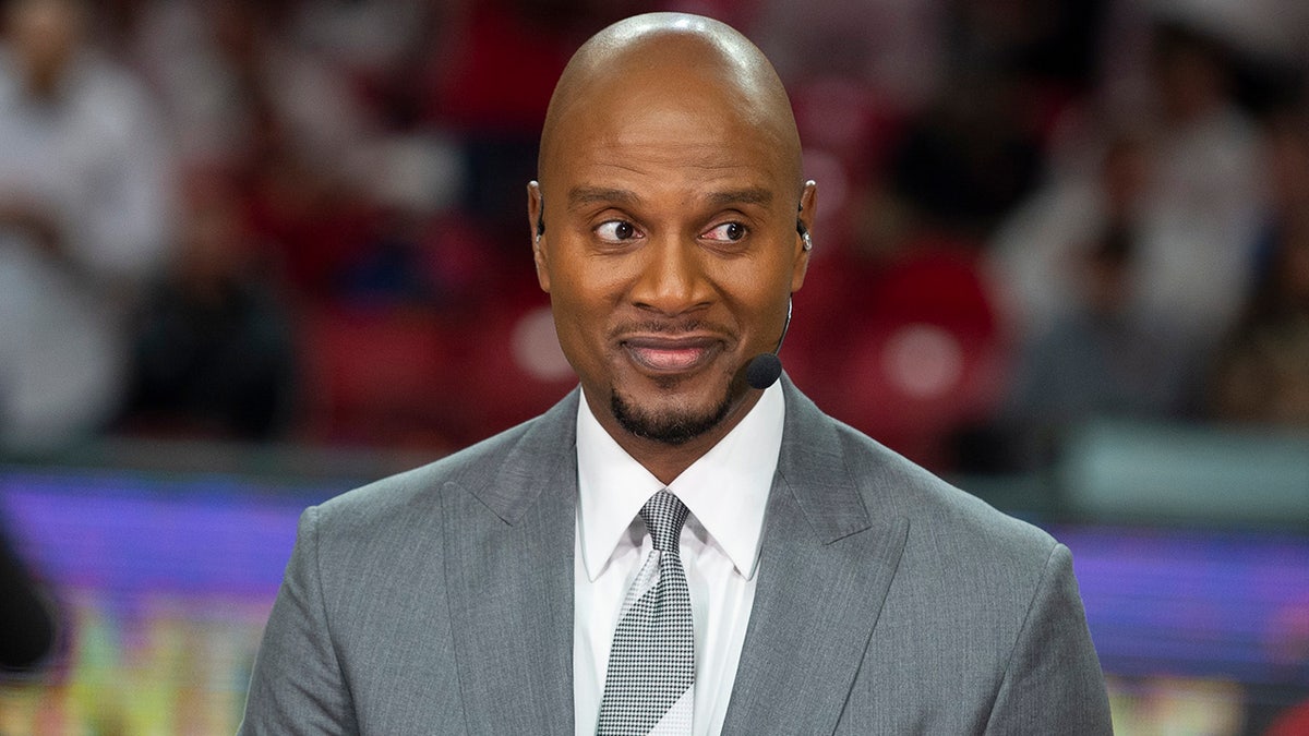 LaPhonso Ellis on a broadcast