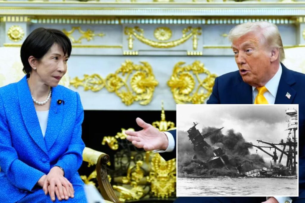 Trump evokes Pearl Harbor attack while hosting Japanese PM: ‘Who knows better about surprise than Japan?’