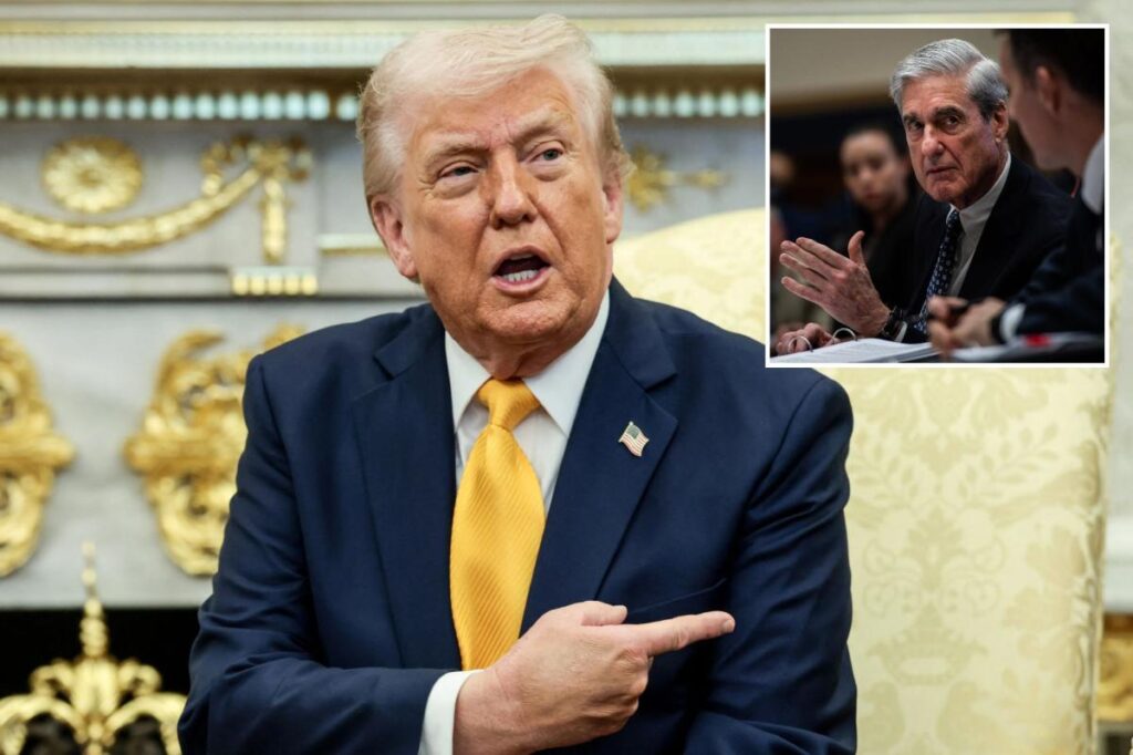 Trump blasts Robert Mueller after news of ex-FBI director, Russia special counsel’s death: ‘Good’ Trump blasts Robert Mueller after news of ex-FBI director, Russia special counsel’s death: ‘Good’