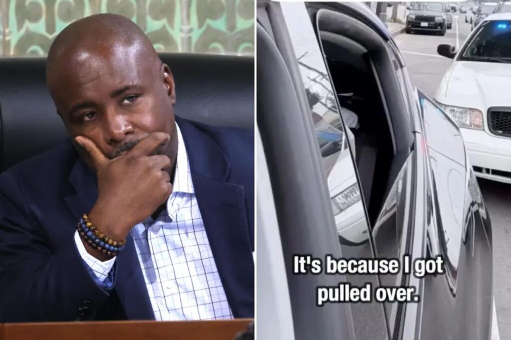Top LA pol emotionally claims cops stopped him for being black — but cops tell very different story