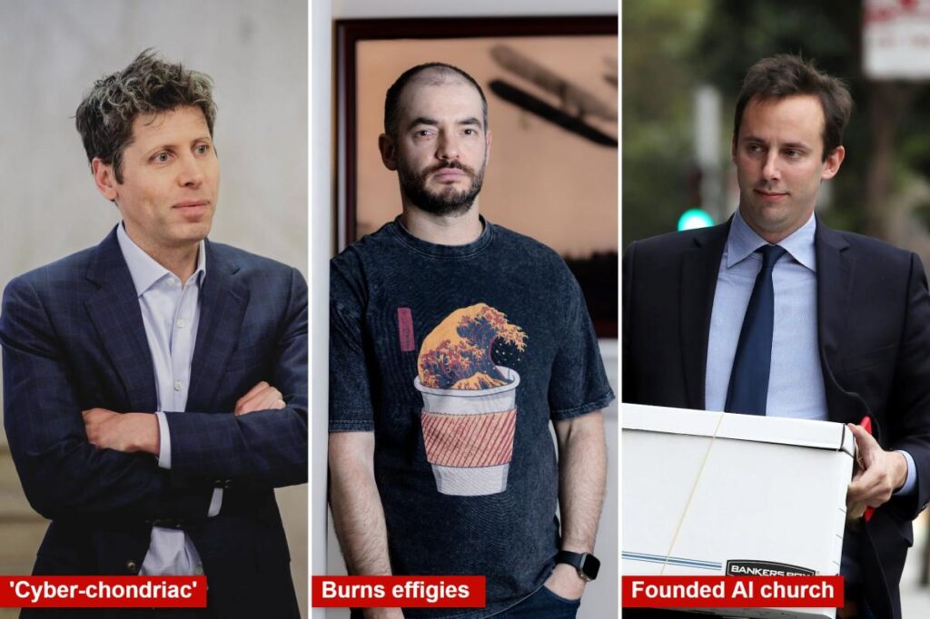 Burning effigies, doomsday prepping and ‘cyber-chondriacs’: The wacky beliefs of the tech elite shaping global society