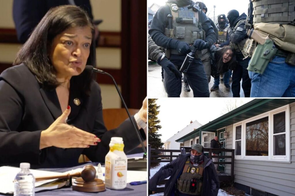 Progressive Rep. Pramila Jayapal calls for reparations for illegal immigrants ‘traumatized’ by ICE Progressive Rep. Pramila Jayapal calls for reparations for illegal immigrants ‘traumatized’ by ICE