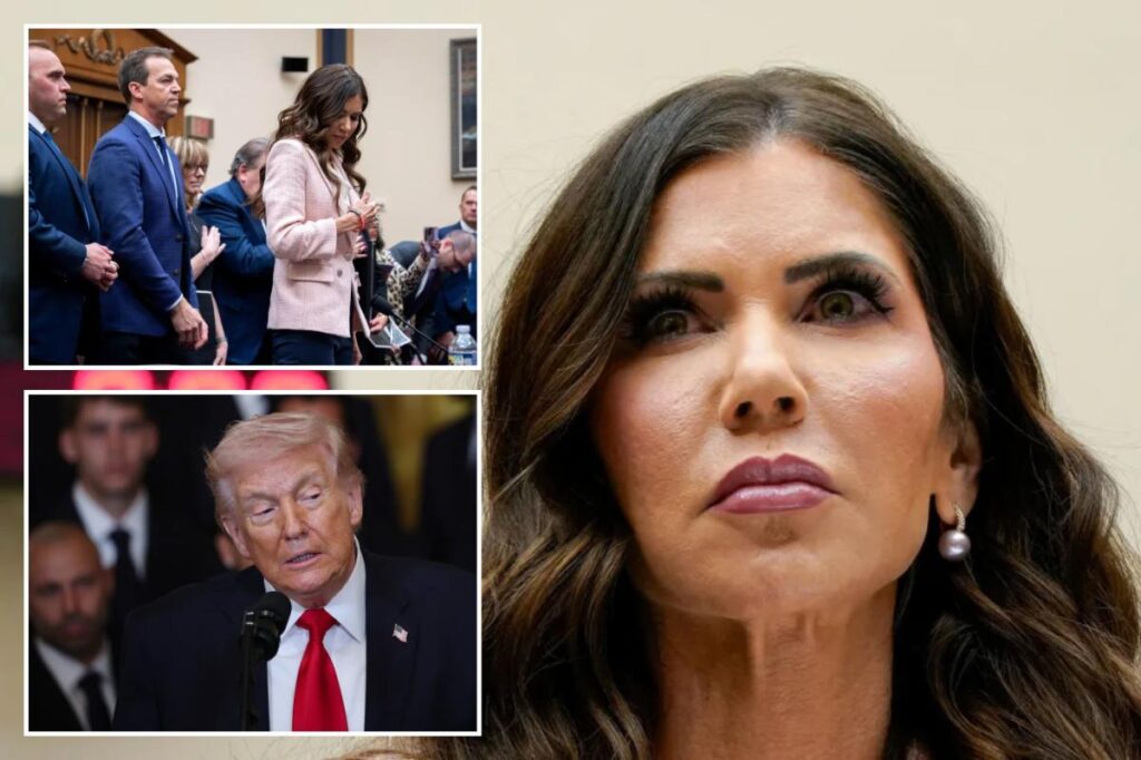 Exclusive | Noem’s answer on ‘sexual relations’ with Lewandowski was ‘final straw’ for Trump, sources say