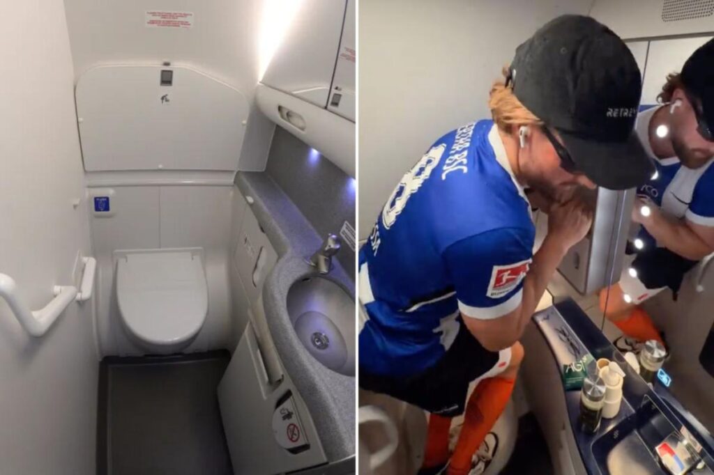 Dedicated marathon runner hogs bathroom to do this on 11-hour flight: ‘Is this a skit?’ Dedicated marathon runner hogs bathroom to do this on 11-hour flight: ‘Is this a skit?’