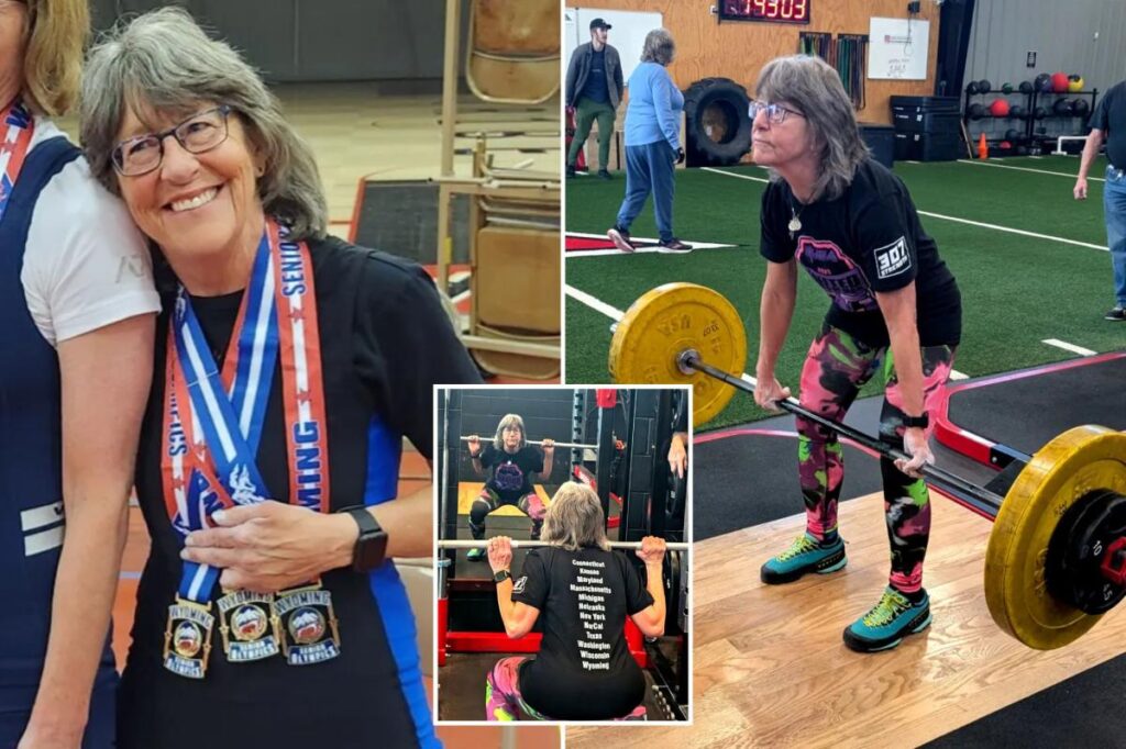 I’d never been to a gym — then I got hit by a truck and became a powerlifting champion in my 60s