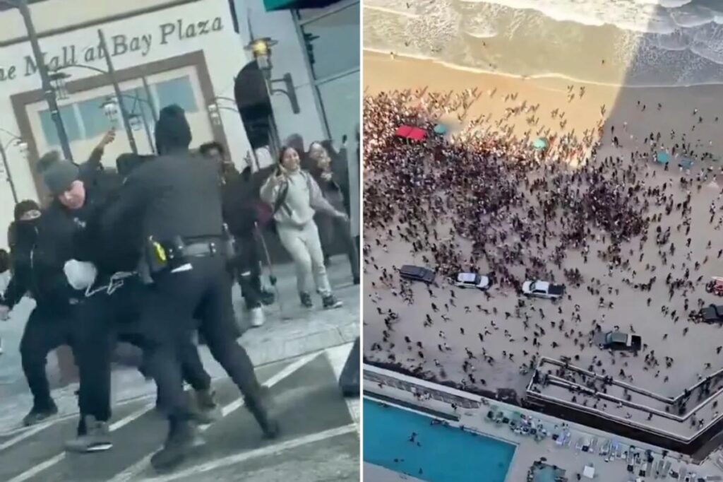 Teen takeovers turn city centers into scenes from ‘The Purge,’ with shootings, fights and dangerous stampedes: cops Teen takeovers turn city centers into scenes from ‘The Purge,’ with shootings, fights and dangerous stampedes: cops