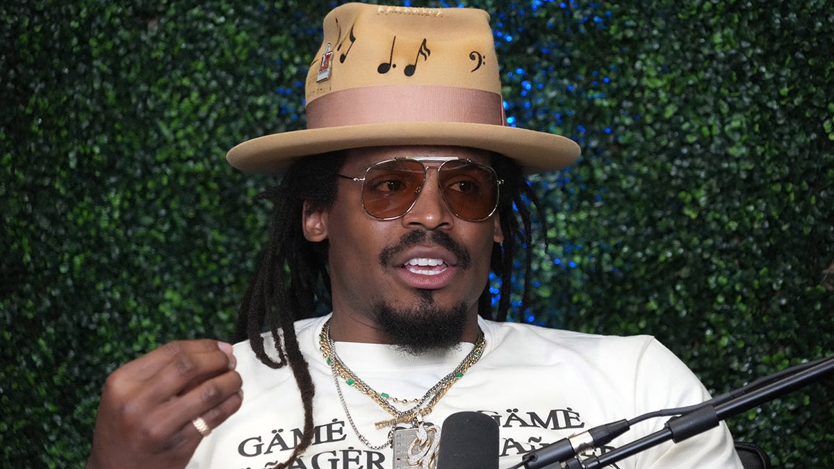 Cam Newton in February 2025