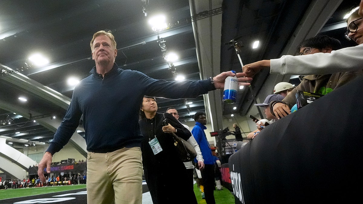 Roger Goodell on hand for the Pro Bowl games