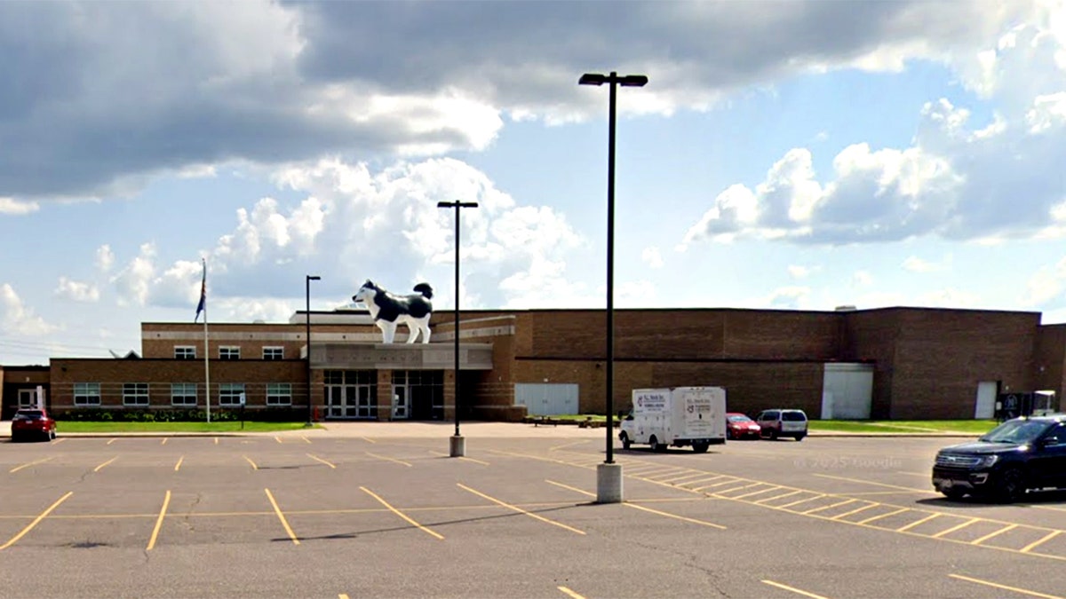 Exterior of Eau Claire North High School