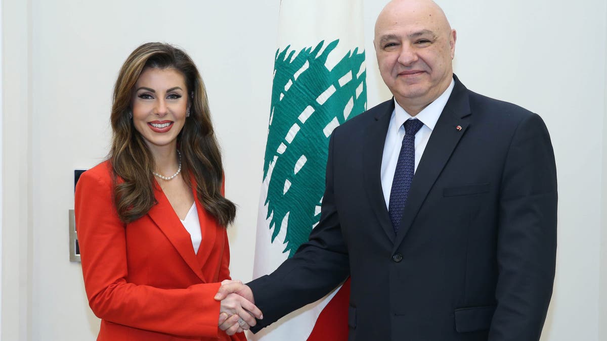 Lebanese President Joseph Aoun meets U.S. Envoy Morgan Ortagus in Beirut