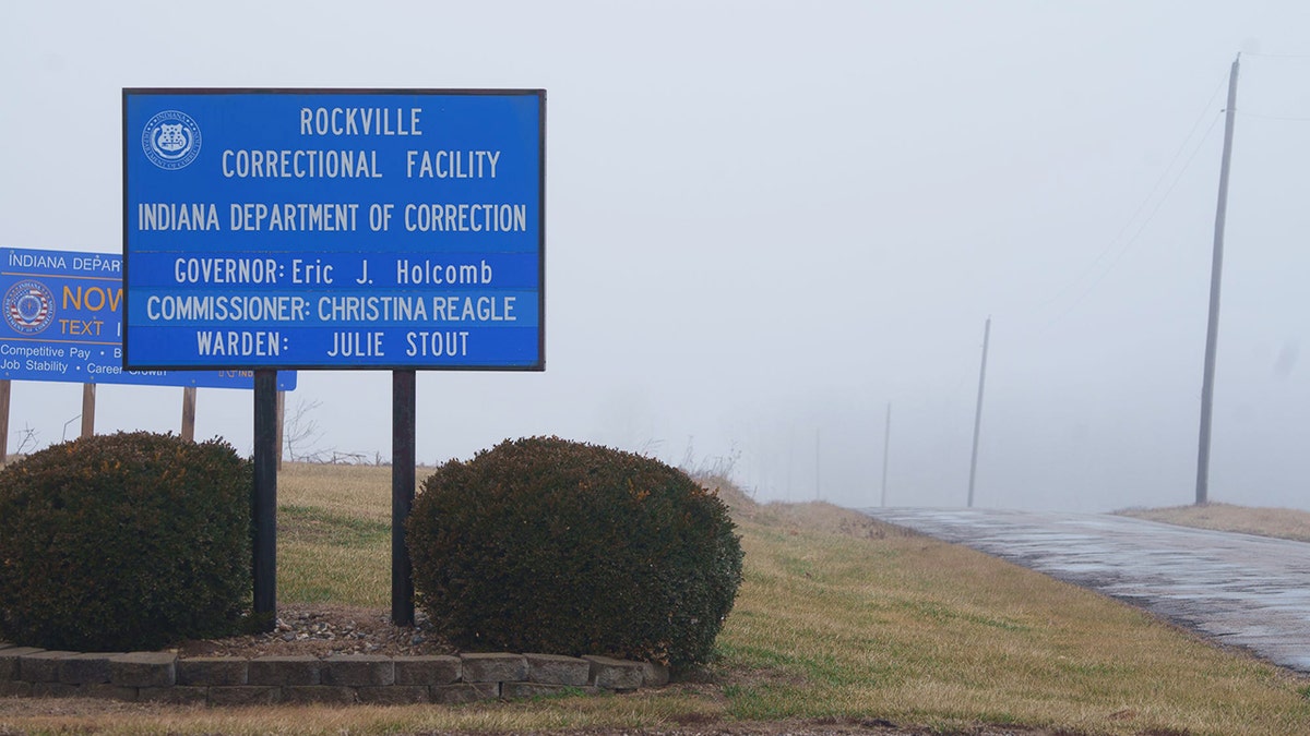 A view of Rockville Correctional Facility with fog.