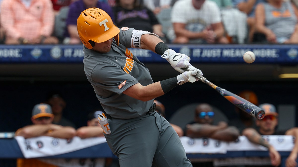 Stone Lawless hits the ball