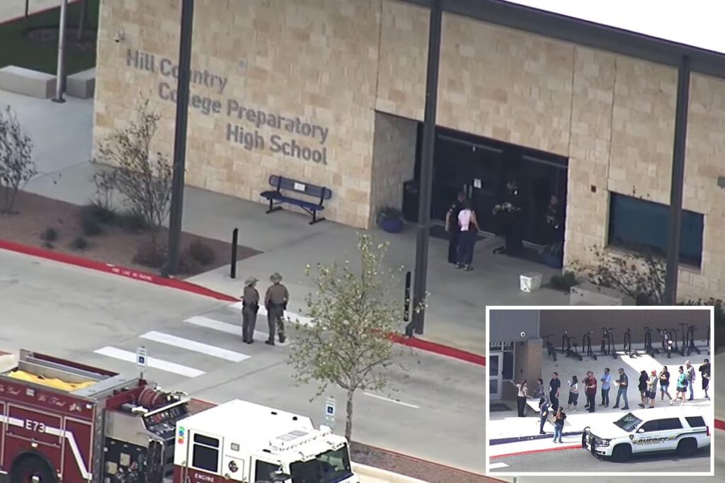 Texas student, 15, dead after shooting teacher at prestigious high school Texas student, 15, dead after shooting teacher at prestigious high school