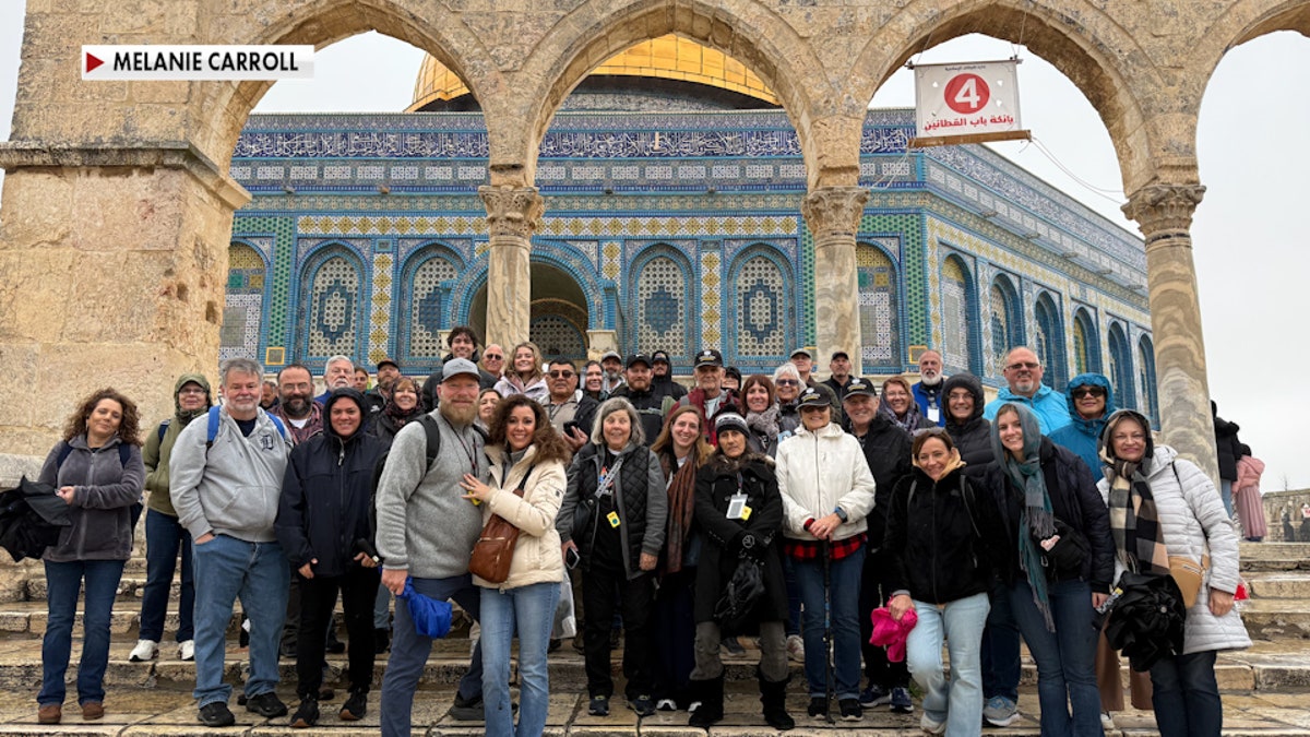 Church group sightseeing