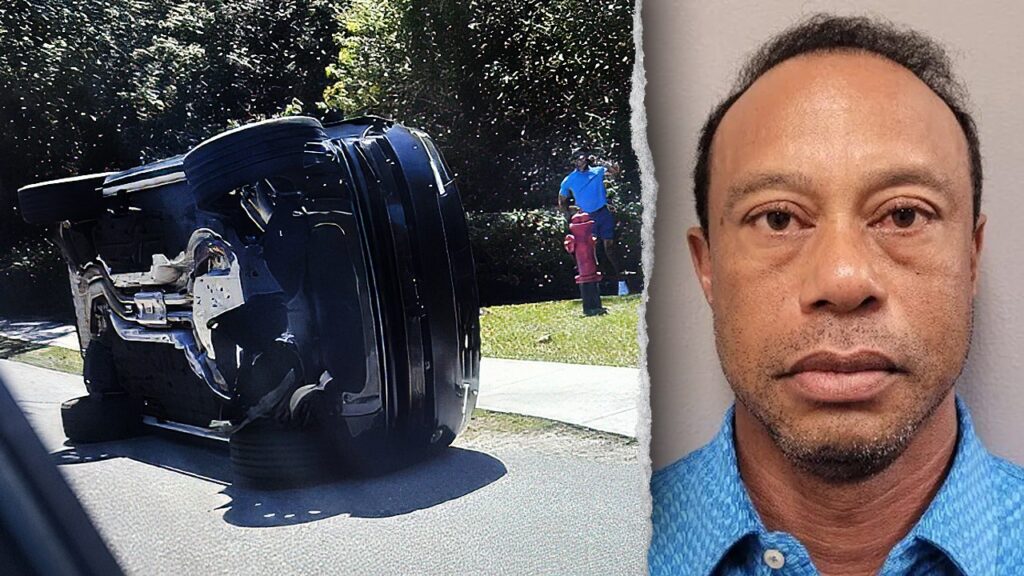 Tiger Woods arrested in DUI crash with ‘white pills’ found in his pocket, affidavit says