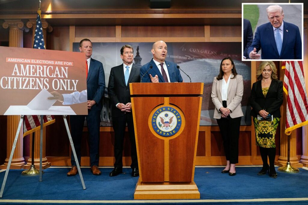 Trump ties deal reopening DHS to passage of SAVE America Act, implores Republicans ‘kill the filibuster and stay in DC for Easter’ Trump ties deal reopening DHS to passage of SAVE America Act, implores Republicans ‘kill the filibuster and stay in DC for Easter’