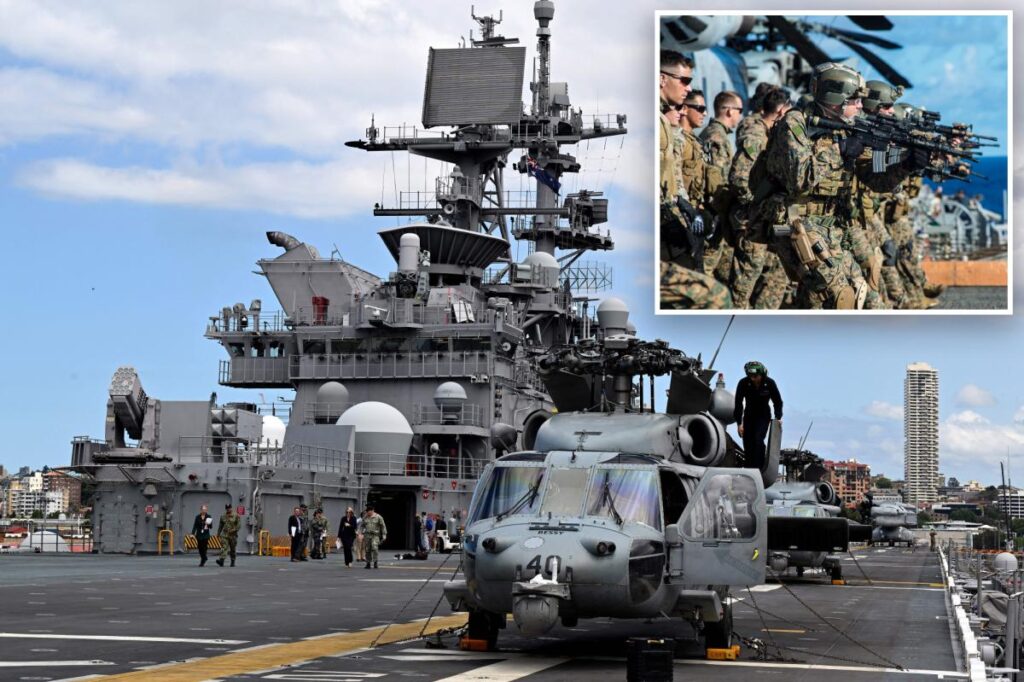 Pentagon sending assault ship, Marine expeditionary unit toward Iran