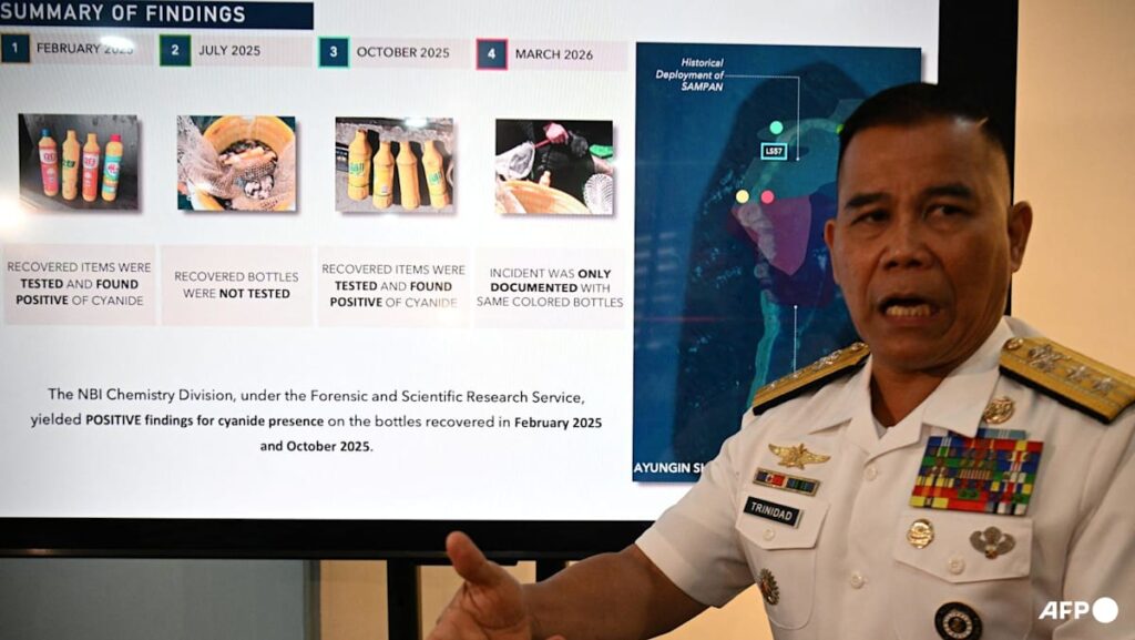 Philippines accuses China of poisoning disputed waters