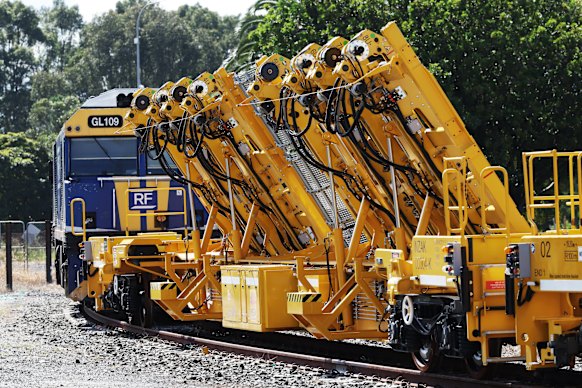 The new tilt wagons will save between five and seven hours each time they are used.