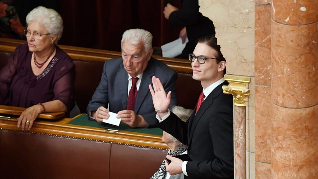 Son of Hungary’s outgoing prime minister discharged from military