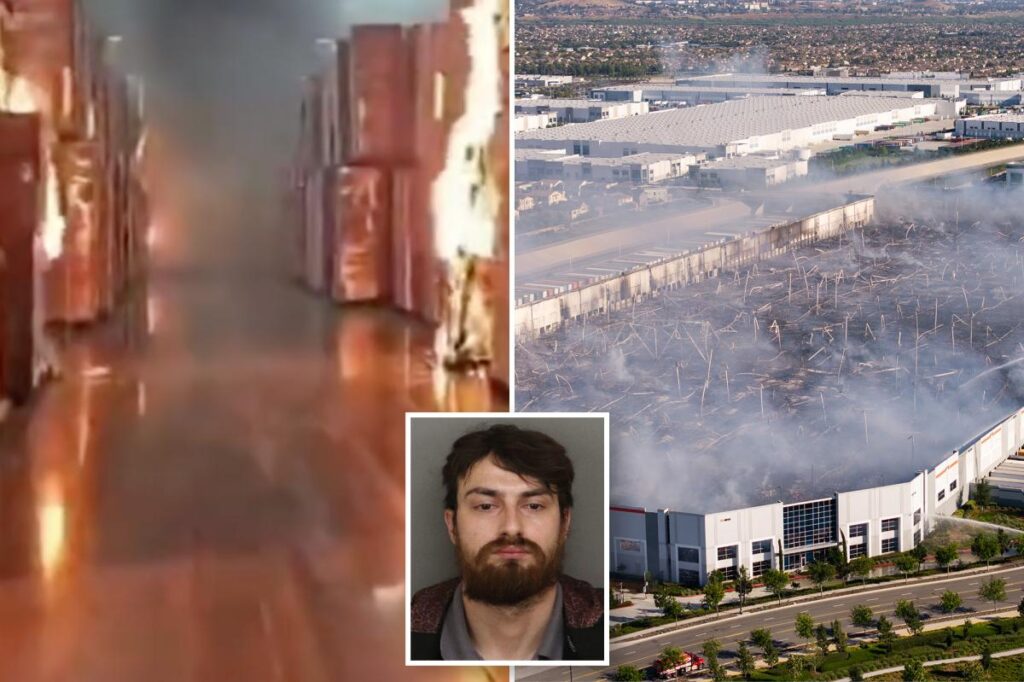 Accused Kimberly-Clark arsonist compared himself  to Luigi Mangione in call about SoCal warehouse inferno