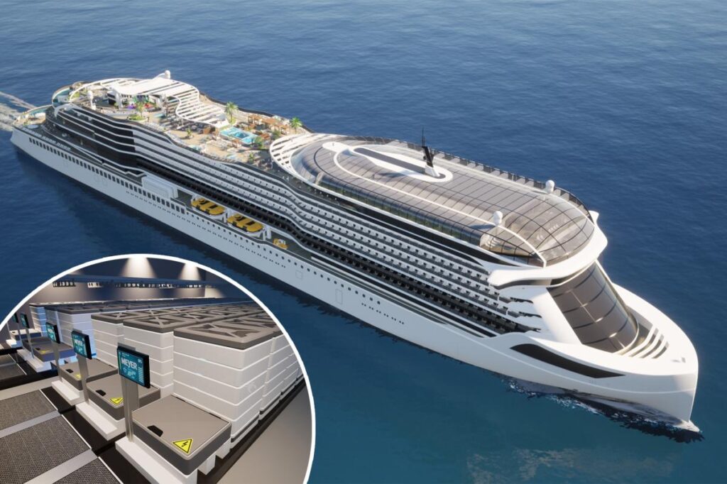 First 100% battery-electric cruise ship revealed — at 90,000 tons with a capacity for 1,900 guests