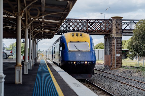 The XPT train has been in service since 1982.