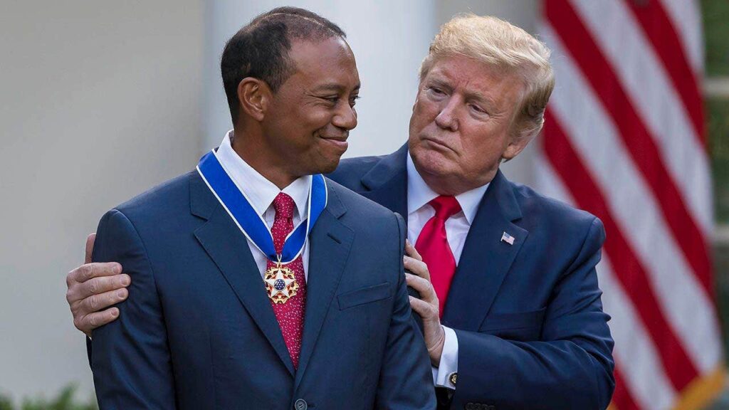 Trump says Tiger Woods ‘lives a life of pain’ after DUI arrest as affidavit reveals pills found