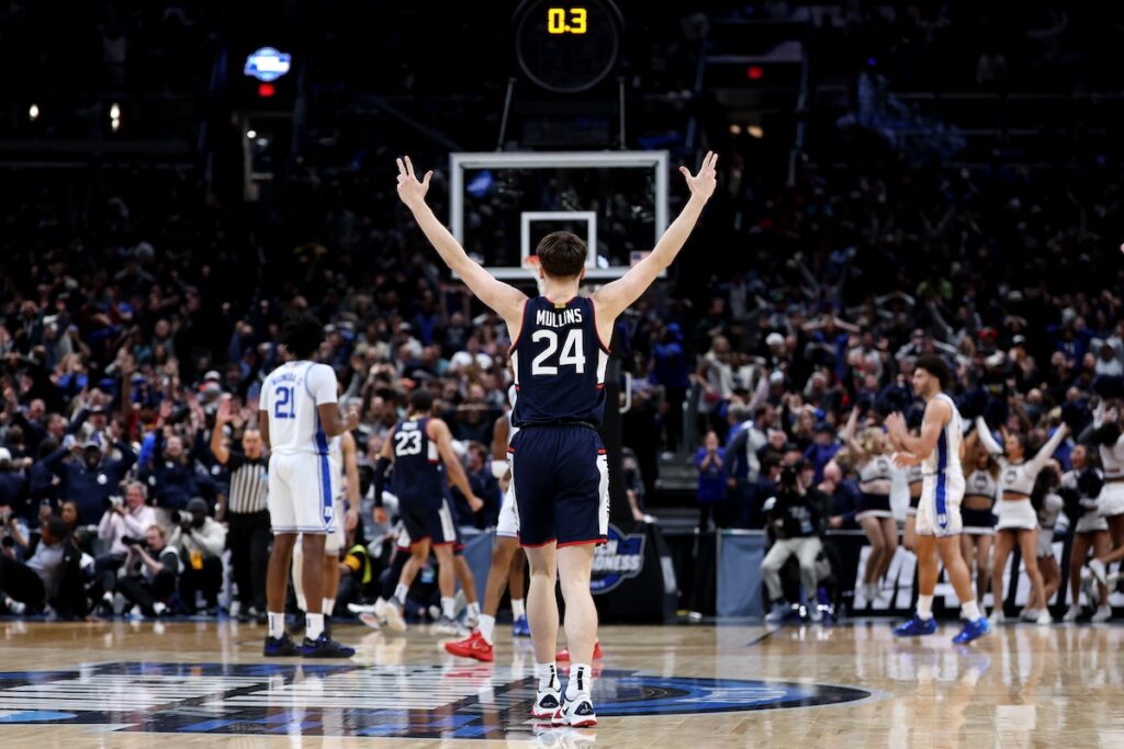 UConn Hero Braylon Mullins’ Mom Missed His Iconic Game-Winner vs. Duke