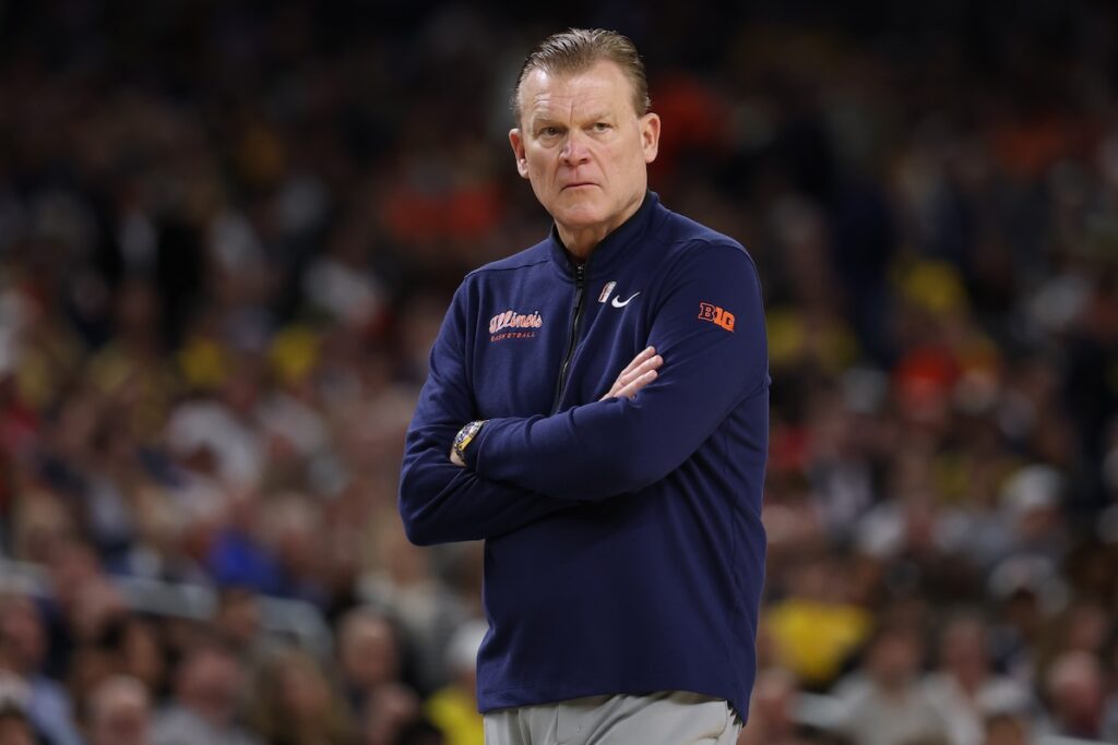 Illinois Coach Brad Underwood Reacts to Final Four Loss: ‘It Hurts’