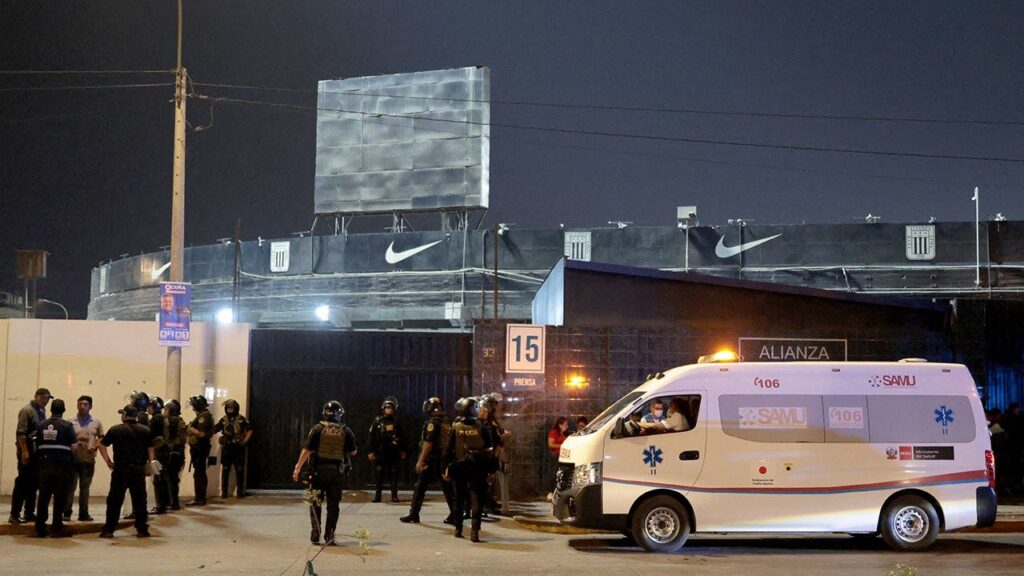 One dead and dozens injured during pregame event at Peru soccer stadium