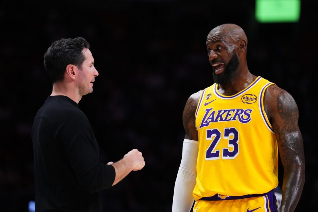 Lakers’ JJ Redick Addresses Lebron James Role Amid Luka Doncic Injury