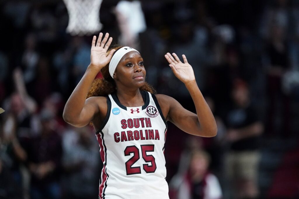 Raven Johnson Sends Farewell to South Carolina, and Angel Reese Responds Raven Johnson Sends Farewell to South Carolina, and Angel Reese Responds