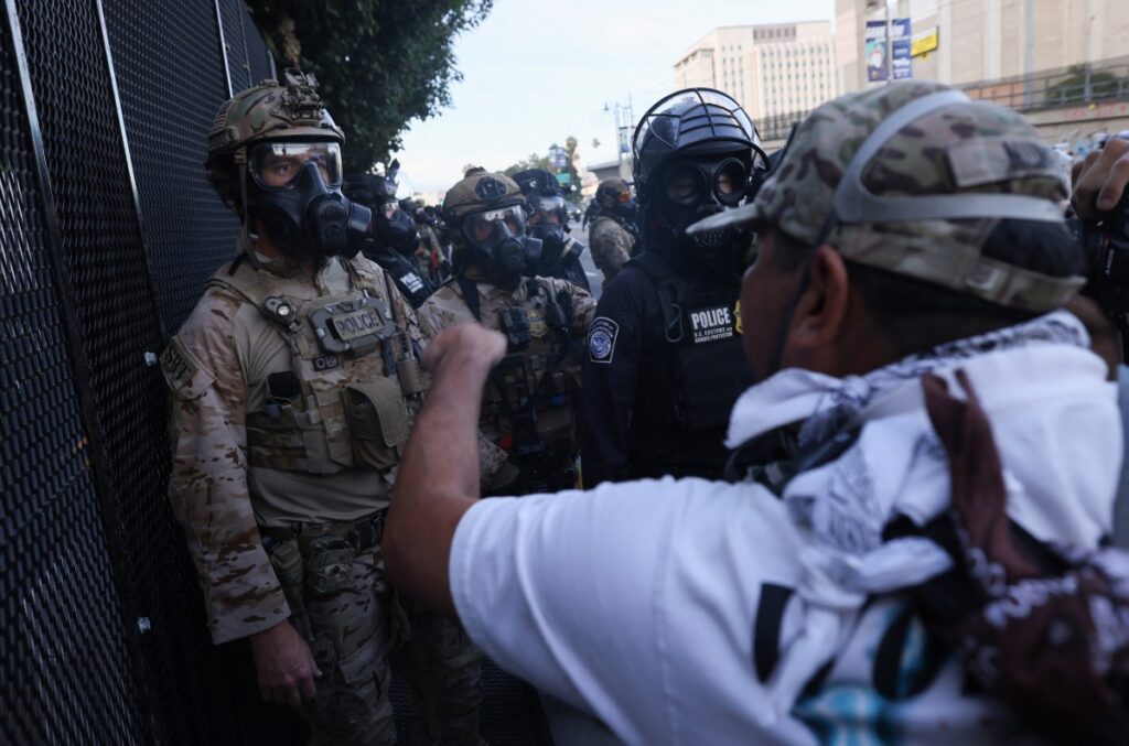 College Student Blinded ‘in Shooting by Federal Agent’ at No Kings Protest 