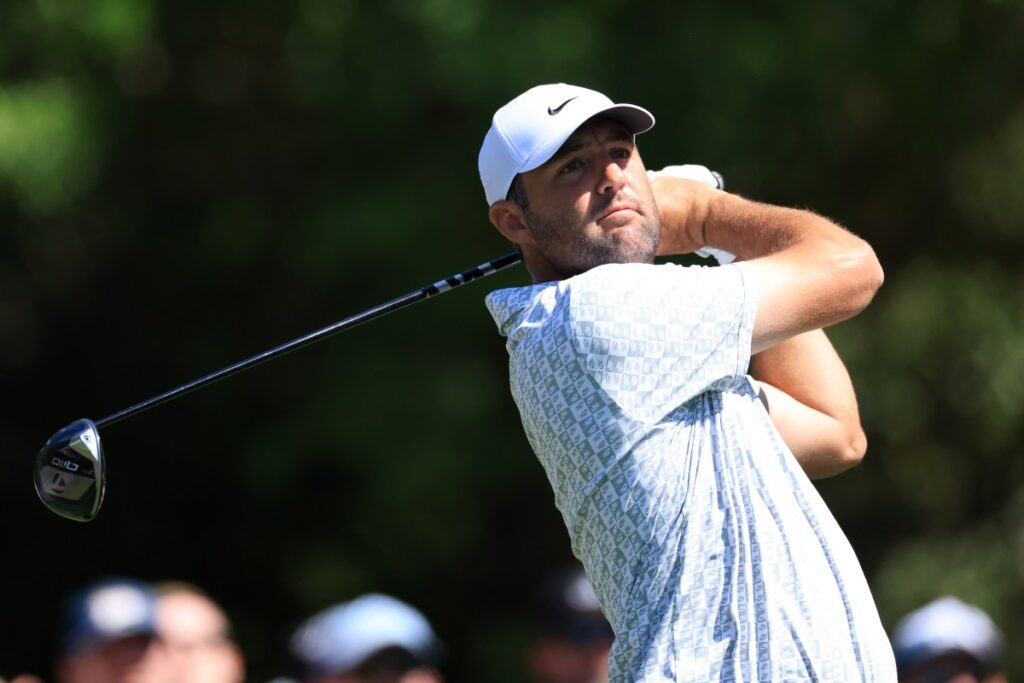 Scottie Scheffler Surges Up Masters Leaderboard After Rough Start