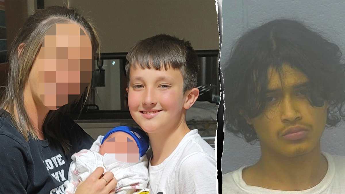 Miles Young with family and suspect Yefry Archaga in Missouri ambush killing case