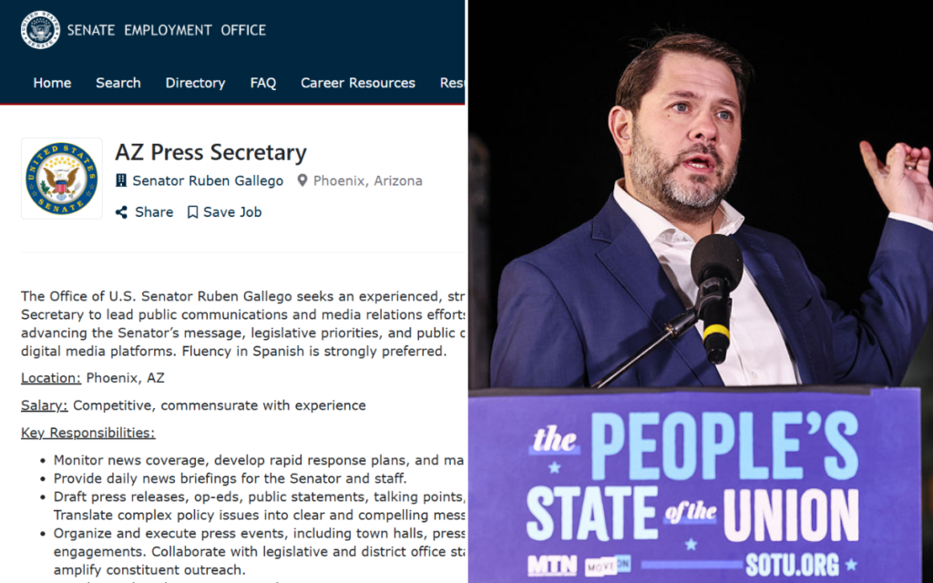Ruben Gallego Hiring Press Secretary Amid Increased Scrutiny Ruben Gallego Hiring Press Secretary Amid Increased Scrutiny
