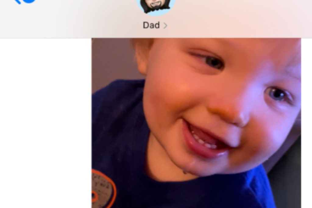 Dad Receives Photo of Grandson From Daughter, Tears Over Unexpected Reply