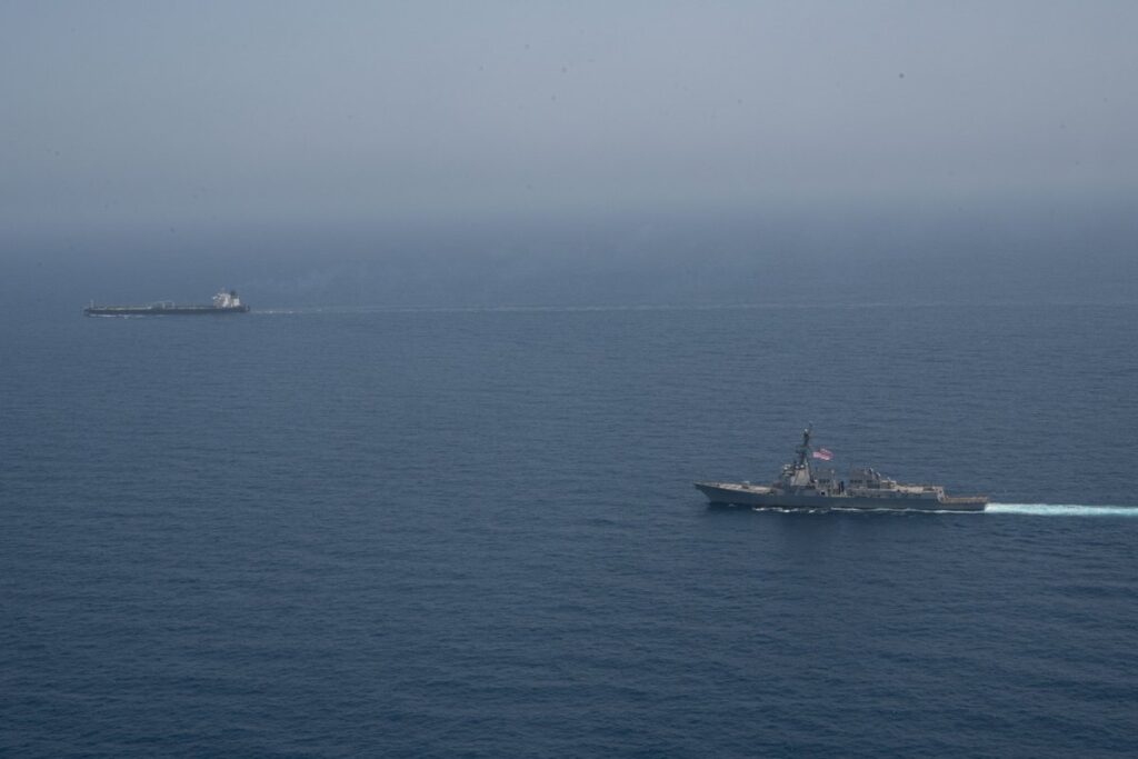 US Intercepts Iranian ‘Shadow Fleet’ Vessel as Ports Blockade Intensifies