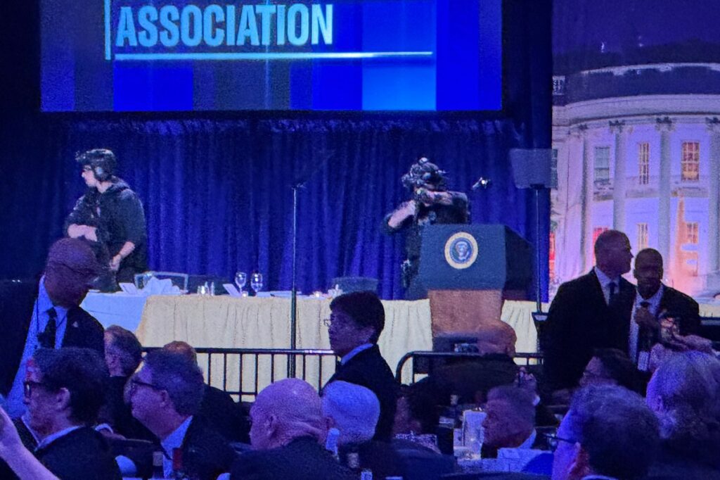 How the Correspondents’ Dinner Shooting Is Affecting the WH Ballroom Debate