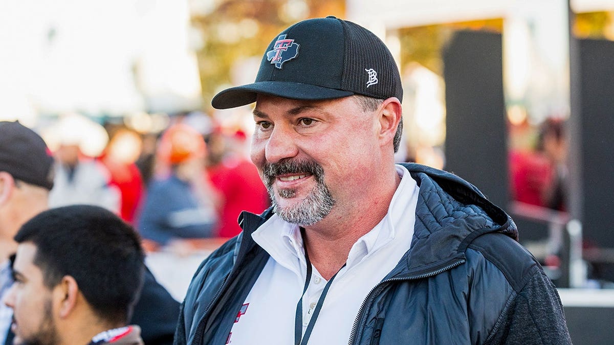 Cody Campbell standing backstage at Texas Tech University in Lubbock, Texas
