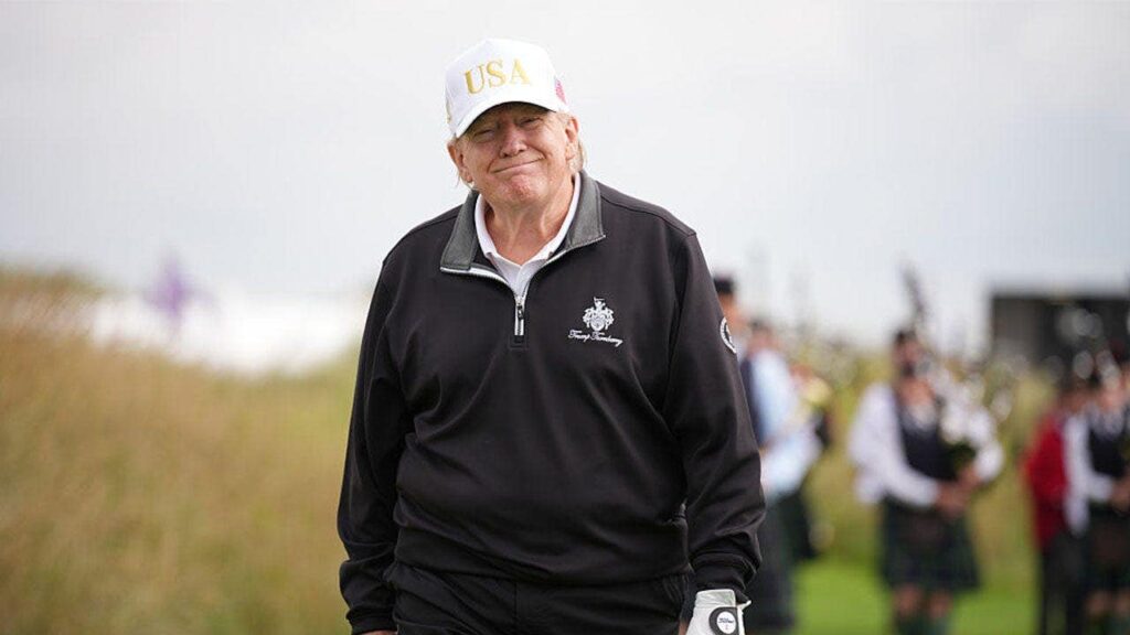 Trump weighs in on LIV Golf, PGA Tour after Saudis pull funding of startup league