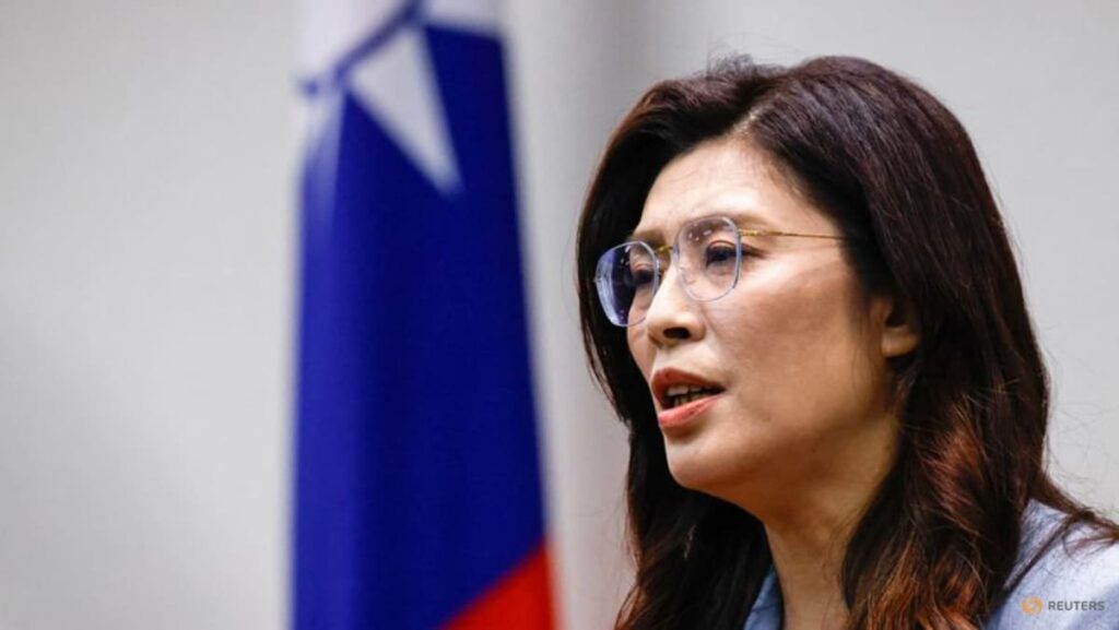 Taiwan opposition chief leaves for China ‘peace’ mission, minister details warship deployments