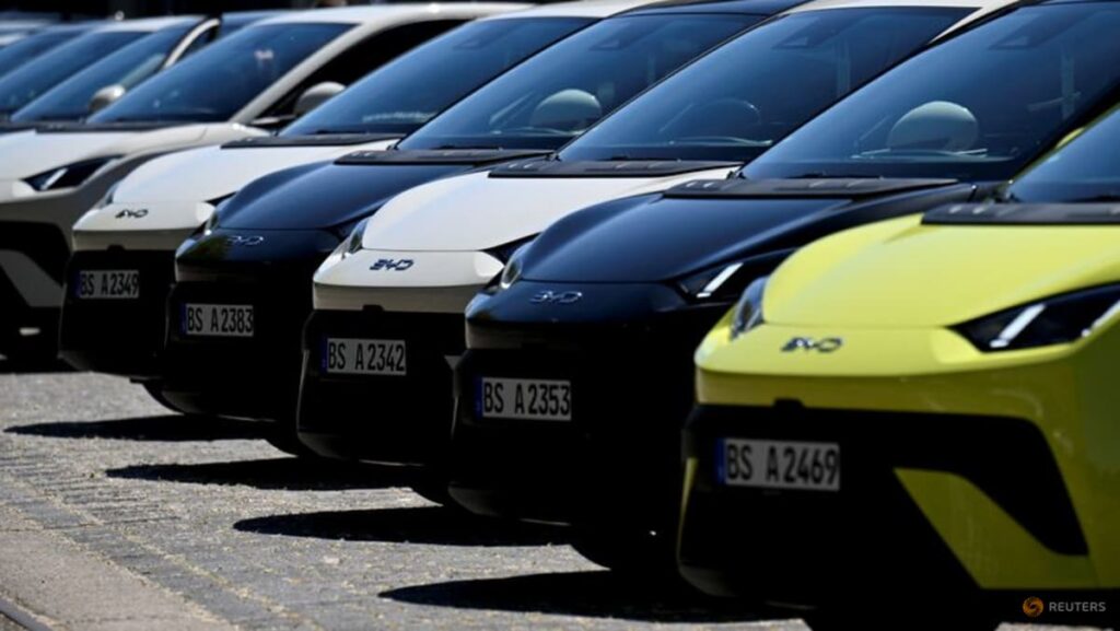 BYD’s quarterly profit slides fastest in six years as China sales falter